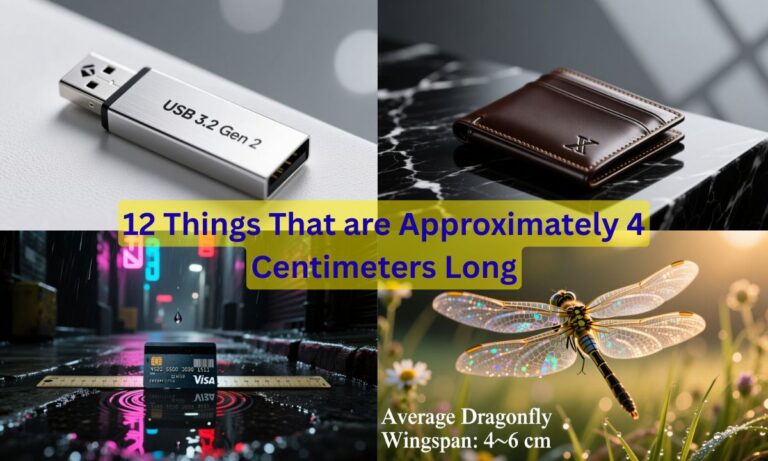 12 Things That are Approximately 4 Centimeters Long