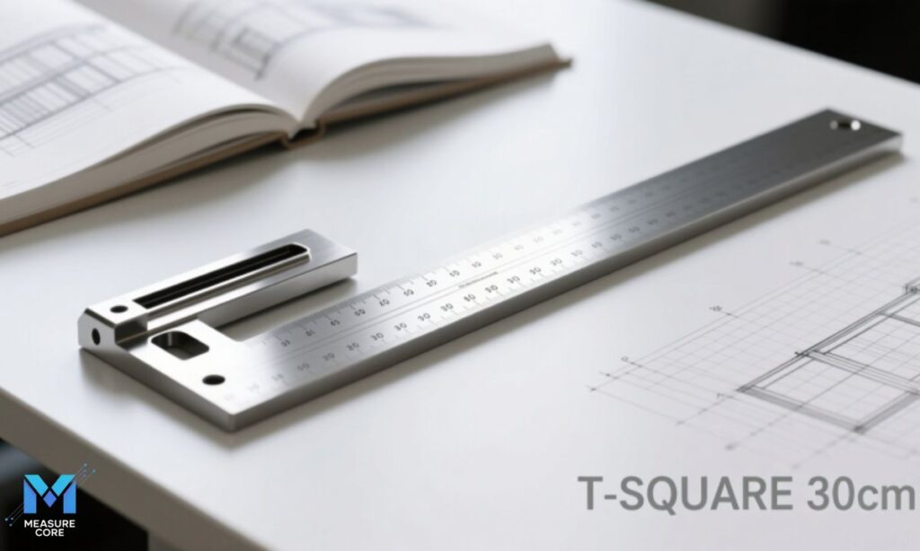 A Large Ruler or Drawing T-Square