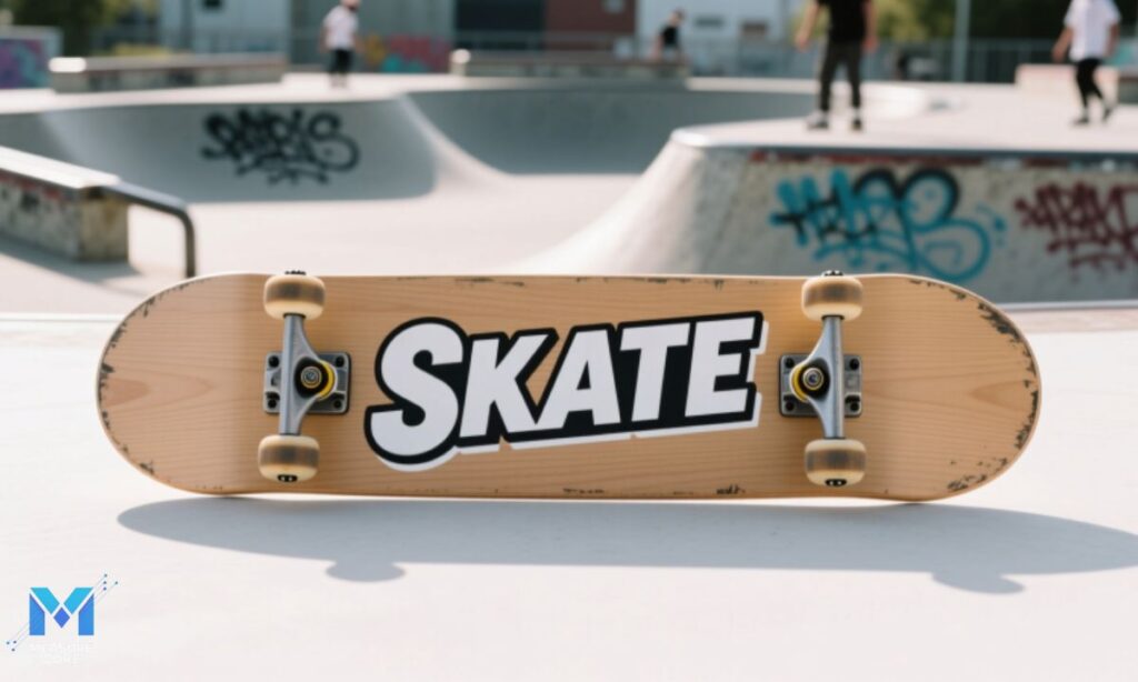 A Standard Skateboard Deck
