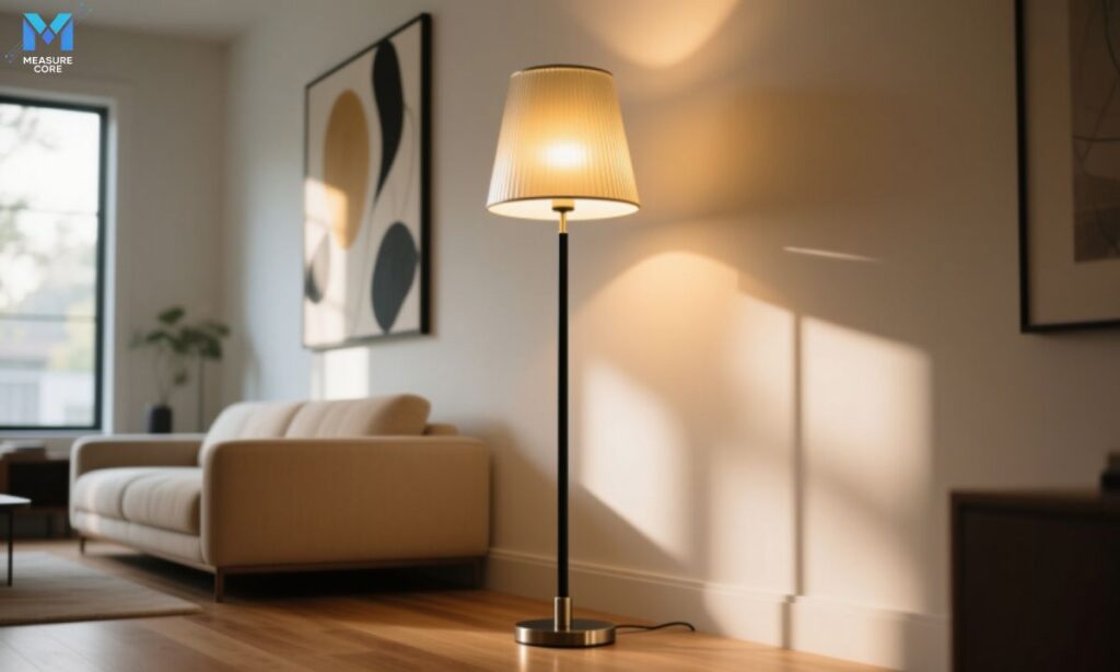 A Tall Floor Lamp
