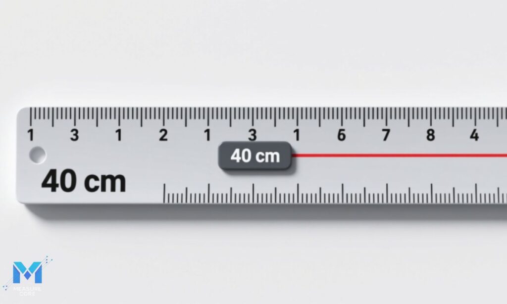 How Long is 40 Centimeters?