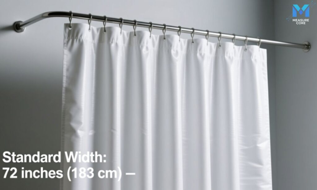 Standard Shower Curtain Width