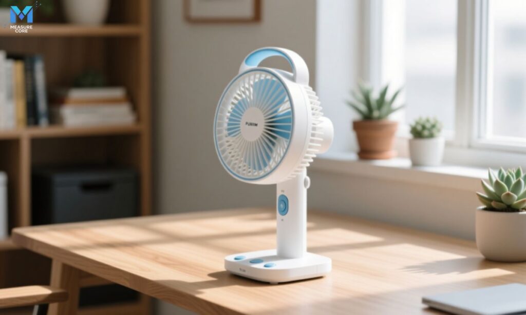 small-desk-fan-height