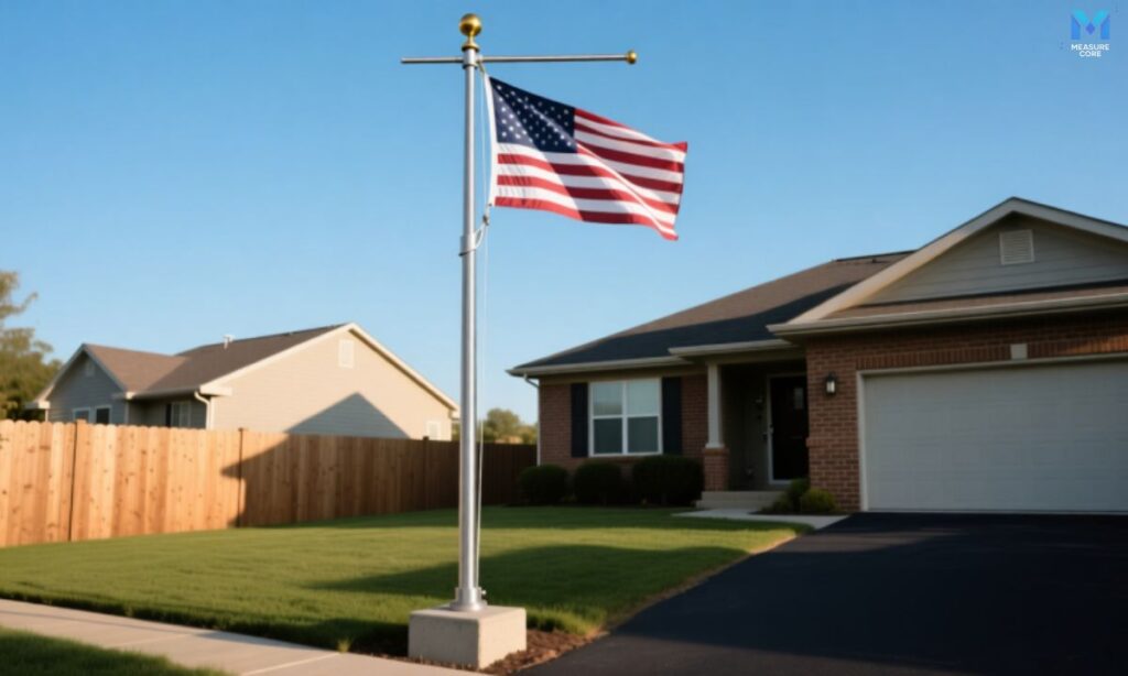 standard-residential-flagpole-height