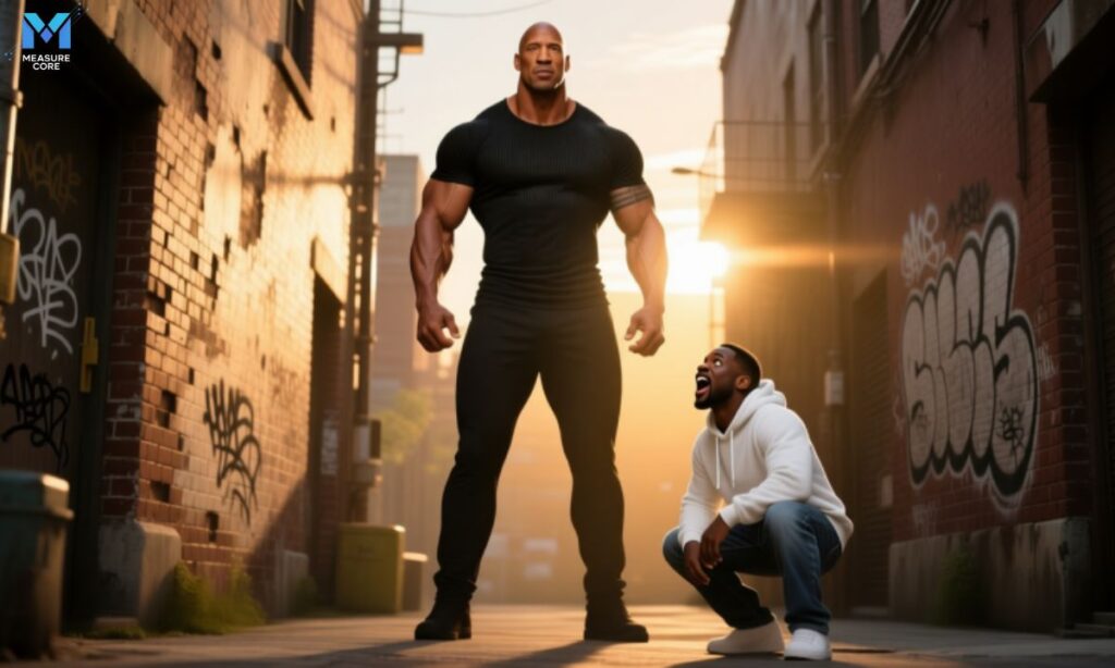 the-rocks-height-compared-to-kevin-hart
