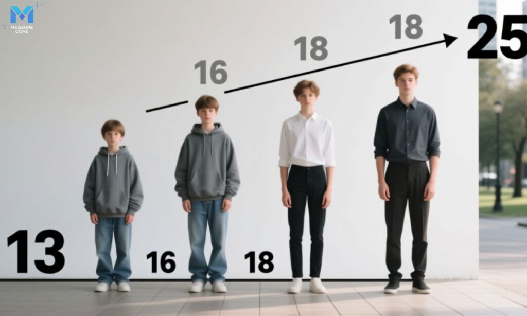 height-timeline-from-teen-to-adult